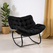 Outdoor Rattan Rocking Chair