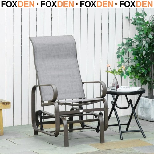 Outdoor gliding rocking chair - rocking,