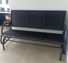 3 Seater Garden Bench Metal