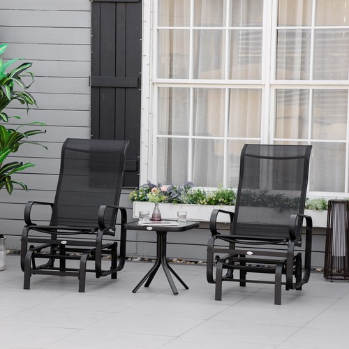 3pcs outdoor metal - outdoor, gliding