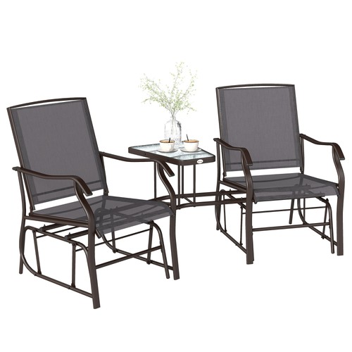 Outsunny double glider - outsunny,