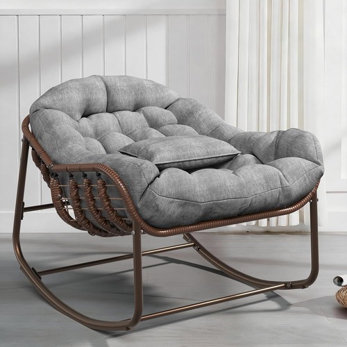 Garden rocking chair rattan - rocking,