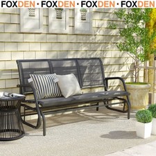 3-Seat Glider Rocking Chair