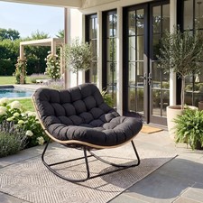 Garden Rocking Chair Rattan
